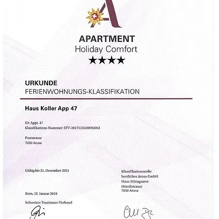 Haus Koller Arosa